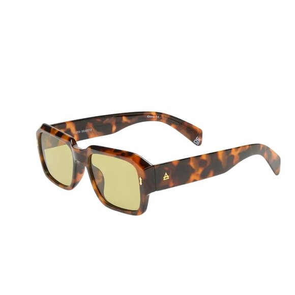 AIRE Pluto Sunglasses in Syrup Tort & Sage Tint Brown New Unisex Sunnies - Picture 4 of 14